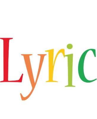 Lyric birthday logo