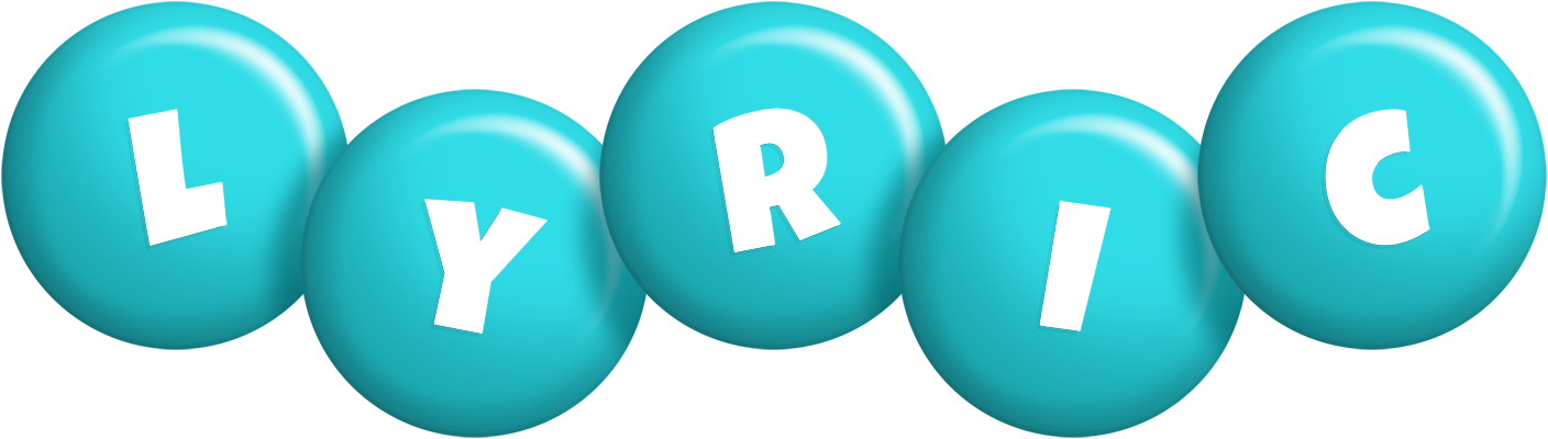 Lyric candy-azur logo