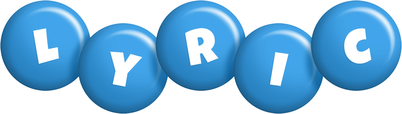 Lyric candy-blue logo