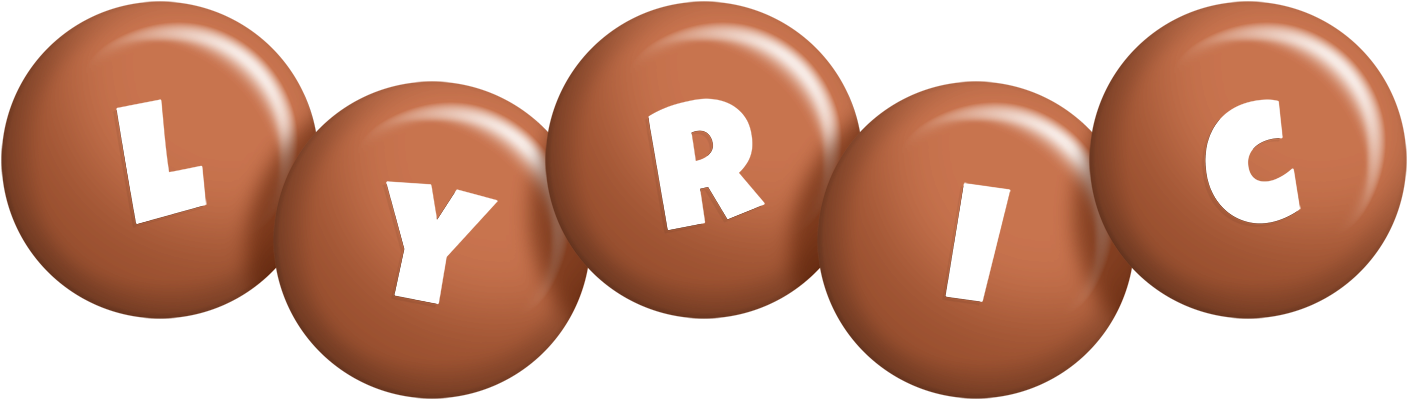 Lyric candy-brown logo