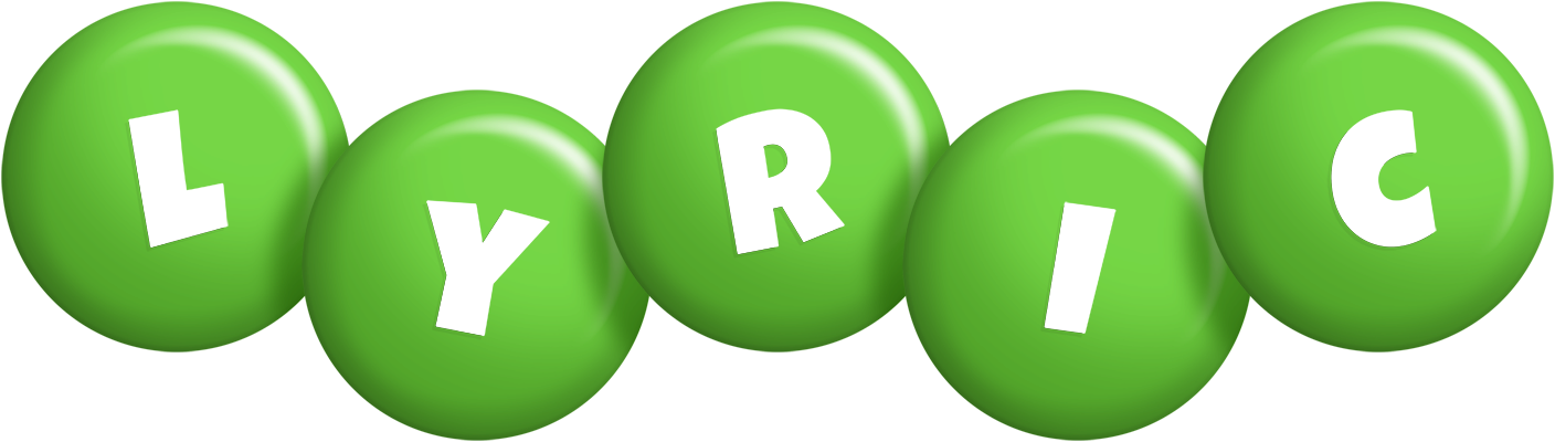 Lyric candy-green logo