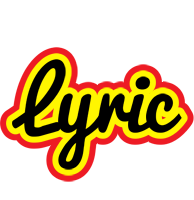 Lyric flaming logo