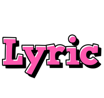 Lyric girlish logo