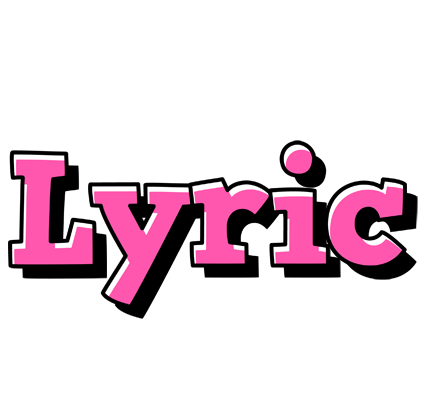 Lyric girlish logo