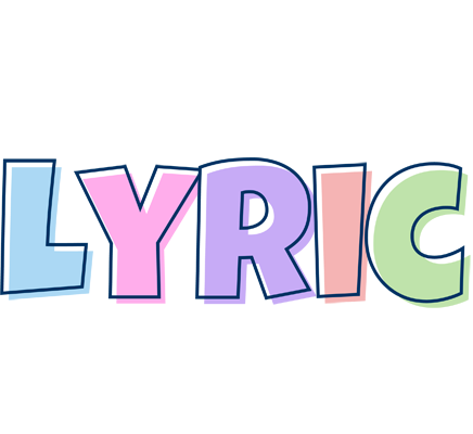 Lyric pastel logo