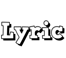 Lyric snowing logo