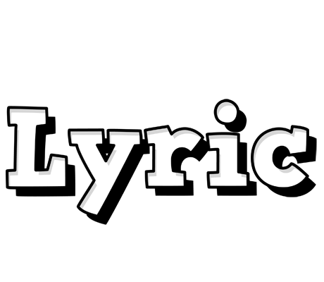 Lyric snowing logo