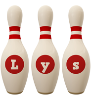 Lys bowling-pin logo