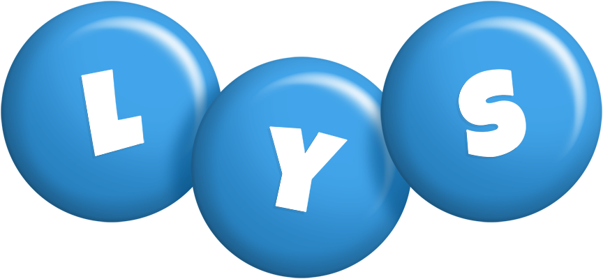 Lys candy-blue logo