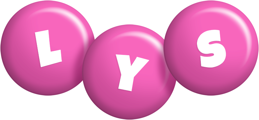 Lys candy-pink logo