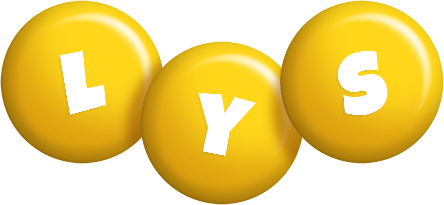 Lys candy-yellow logo