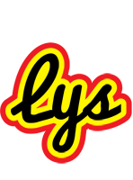 Lys flaming logo