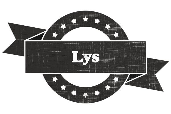 Lys grunge logo