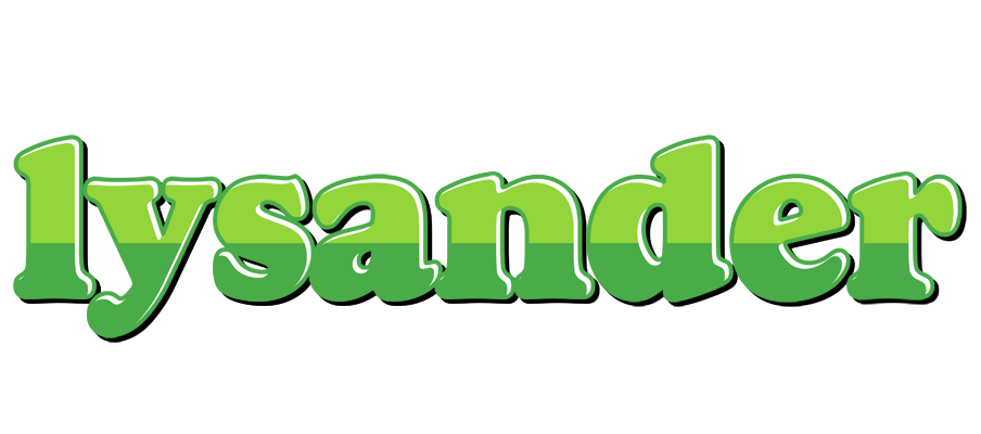 Lysander apple logo