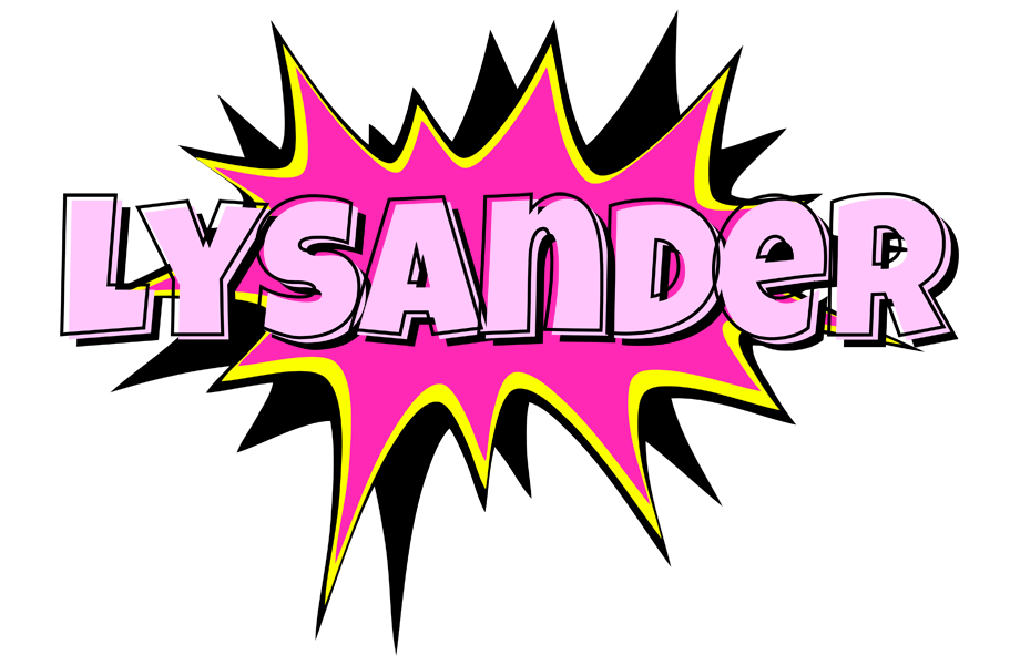 Lysander badabing logo