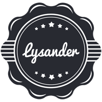 Lysander badge logo