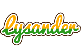 Lysander banana logo