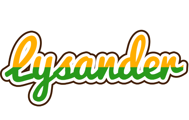 Lysander banana logo