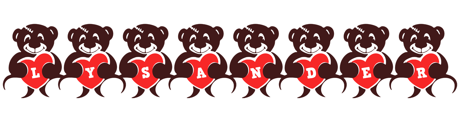 Lysander bear logo