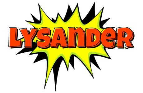 Lysander bigfoot logo