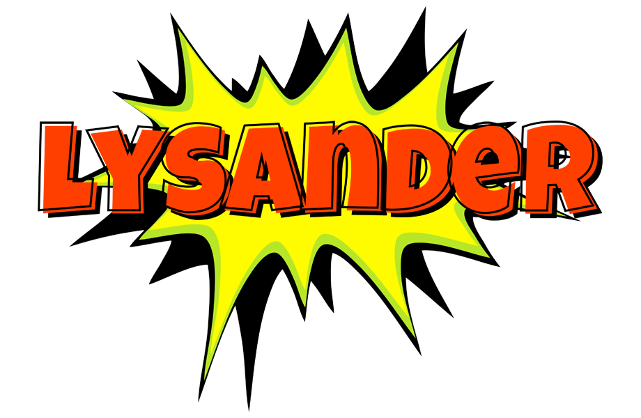 Lysander bigfoot logo