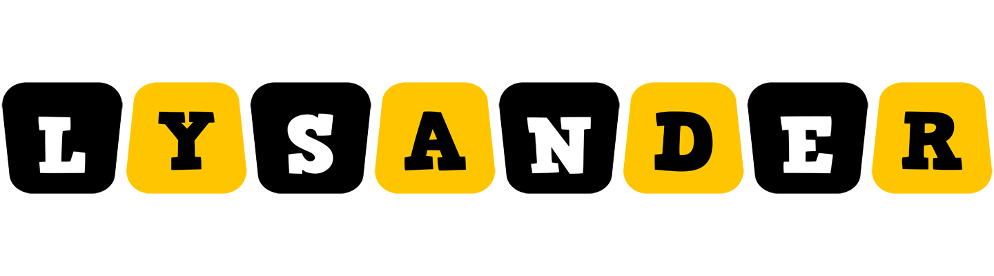 Lysander boots logo