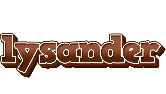 Lysander brownie logo