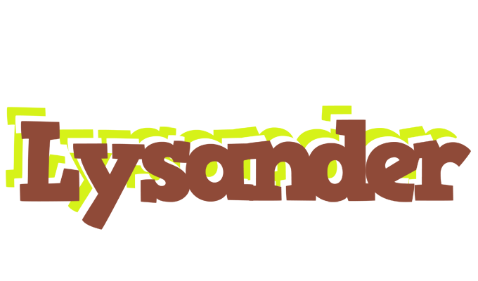 Lysander caffeebar logo