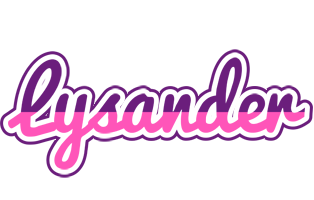 Lysander cheerful logo