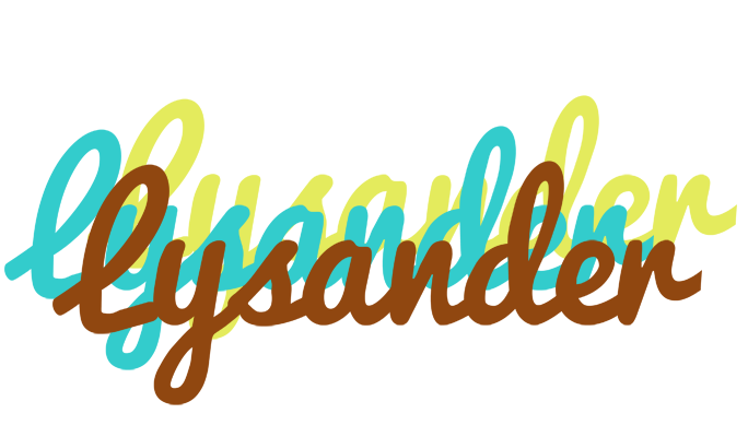 Lysander cupcake logo
