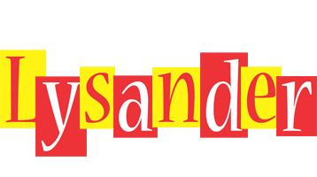 Lysander errors logo