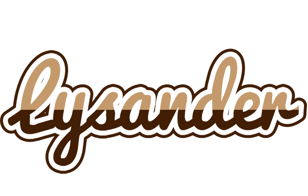 Lysander exclusive logo