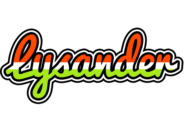 Lysander exotic logo