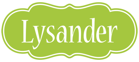 Lysander family logo