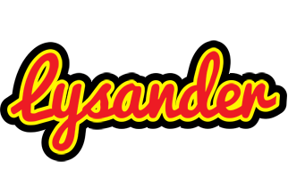 Lysander fireman logo