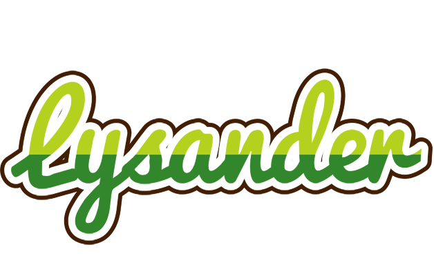 Lysander golfing logo