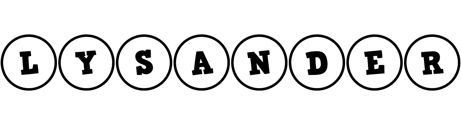 Lysander handy logo