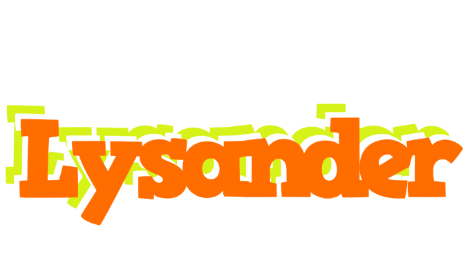 Lysander healthy logo