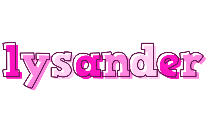 Lysander hello logo