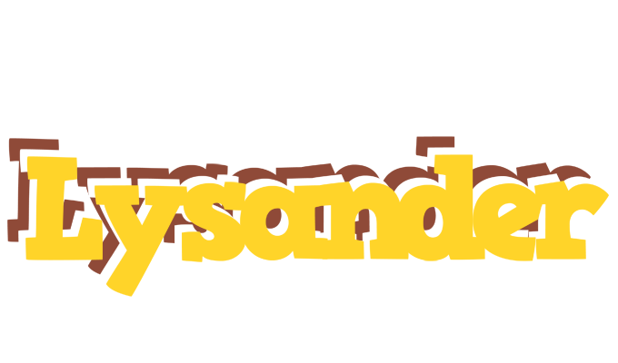 Lysander hotcup logo
