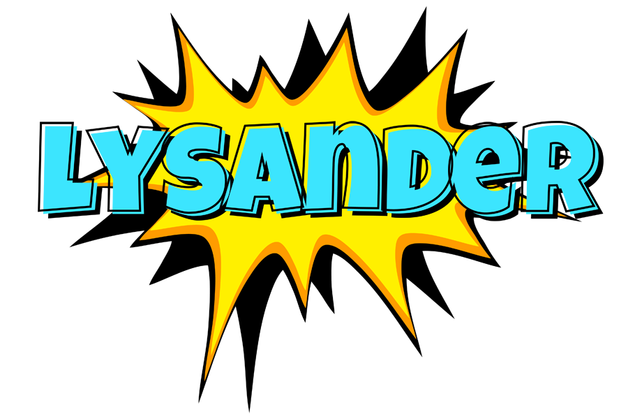 Lysander indycar logo