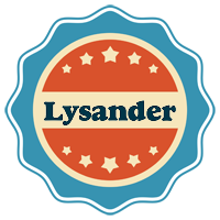 Lysander labels logo