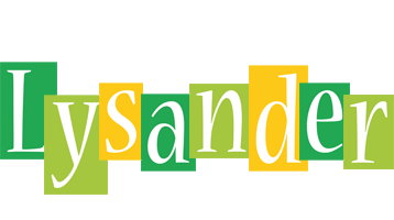 Lysander lemonade logo