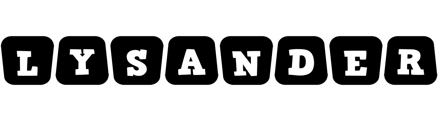 Lysander racing logo