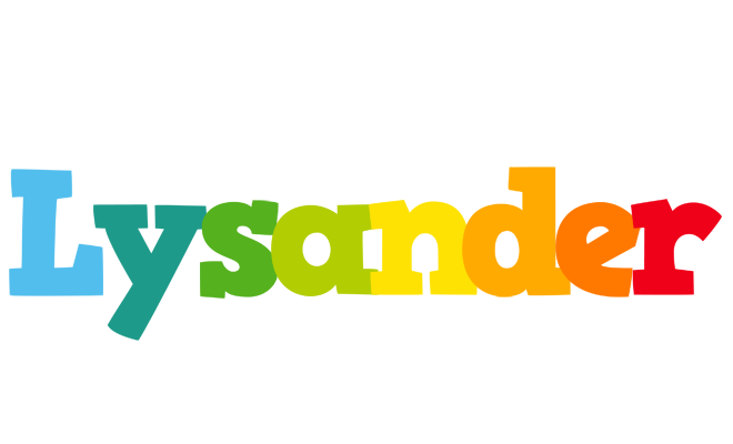 Lysander rainbows logo