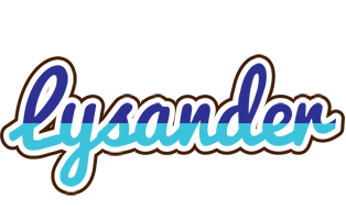 Lysander raining logo