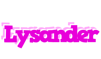 Lysander rumba logo