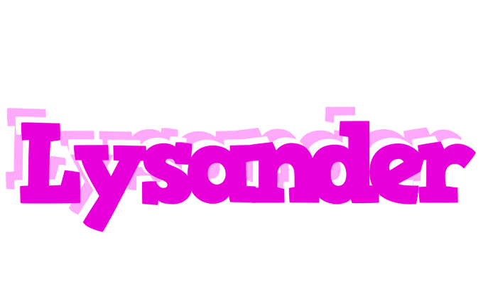 Lysander rumba logo