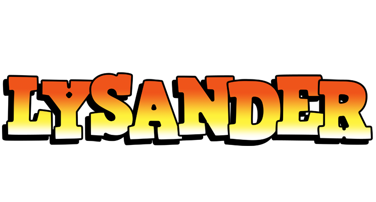 Lysander sunset logo