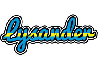 Lysander sweden logo